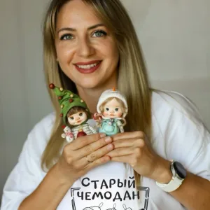 Ватные игрушки из мастерской "Старый чемодан"