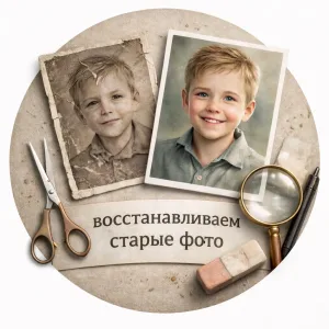 BrikiChiki - восстановление и оживление старых фото