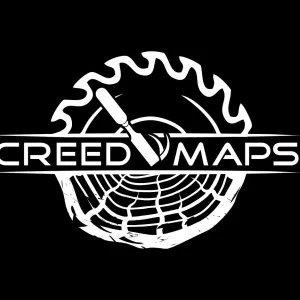 CreedMaps - Интерьерные карты мира из дерева